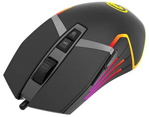 Миша дротова ігрова MARVO G941 (з підсвіткою) Black, фото 2