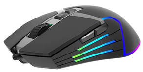 Миша дротова ігрова MARVO G941 (з підсвіткою) Black, фото 3