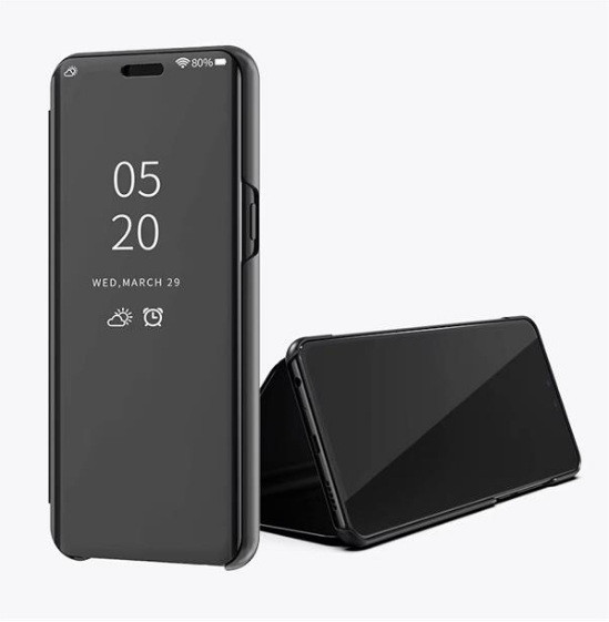 Чохол Mirror для Xiaomi Poco M3 дзеркальна книжка Чорний
