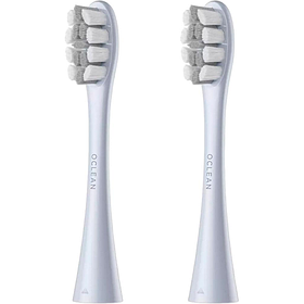 Насадки для зубної щітки Oclean Brush Head for One SE Air X F1 2шт P1C9 Silver
