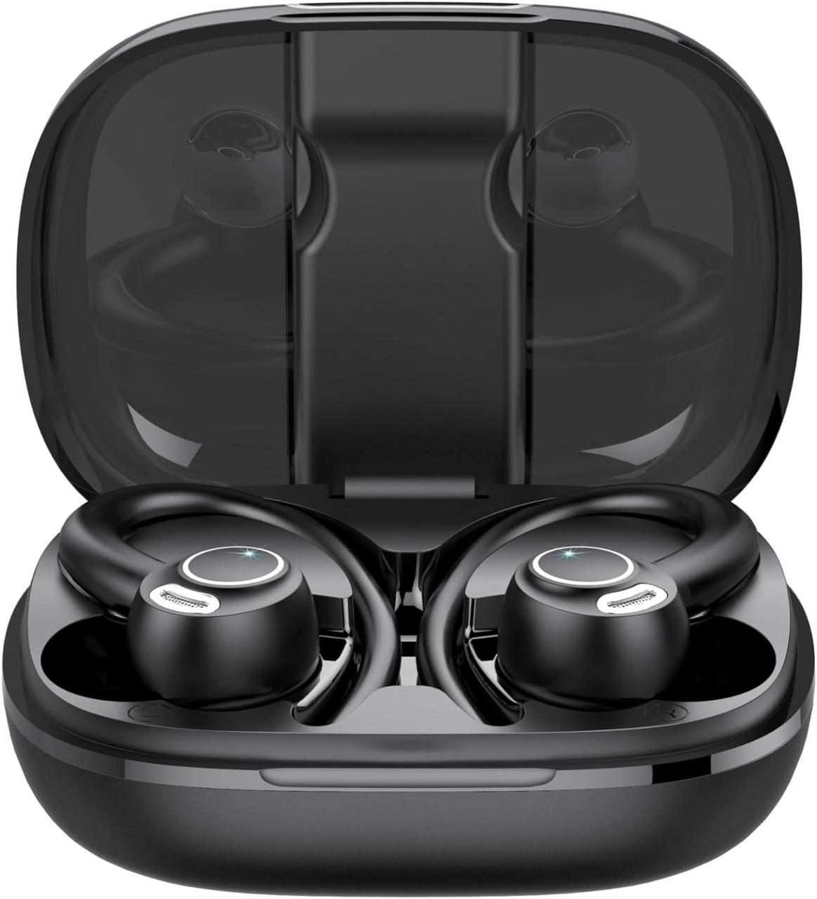 Бездротові навушники Csasan, навушники Bluetooth 5.3 з мікрофоном з шумопоглинанням, 3D стерео бездротові навушники