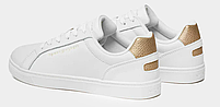 Жіночі шкіряні кеди Tommy Hilfiger Gold Tipped Leather Sneaker FW07869-YBL 38 розм, фото 4