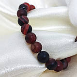 Браслет з каменю 8 мм сардонікс, фото 4
