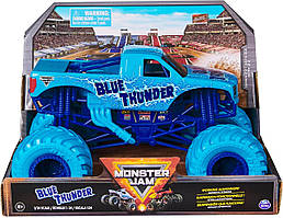 Джип-позашляховик монстр трак Синій Грім Монстр Джем 1:24 Blue Thunder Monster Jam 6069728/20144301
