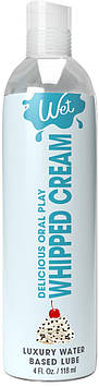 Розпад!!! Лубрикант на водній основі Wet Oral Play Whipped Cream 118 мл (термін 13.03.2026)  Bomba💣