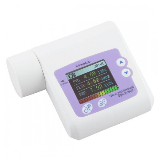 Портативний спірометр Heaco SP10 точна діагностика функцій дихання, фото 1
