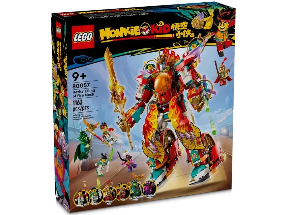 Конструктор LEGO Monkie Kid Робот Вогняного кільця Ніжі (80057), фото 1