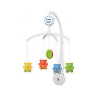 Мобіль для ліжечка Ведмедик Baby Mix SK/20038А механічний, World-of-Toys