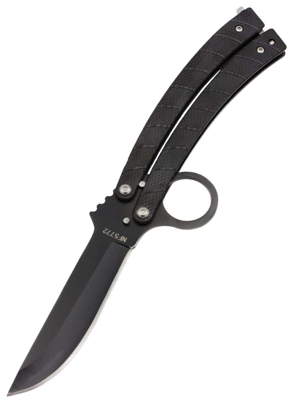 Ніж-метелик NF8772 23.5см Black (7_00561)