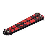 Ніж-метелик Benchmade 2766 22см Red (7_00617), фото 4