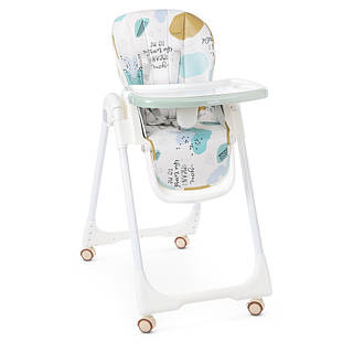Детский стульчик для кормления Bambi M 5673-12 на колесиках, World-of-Toys