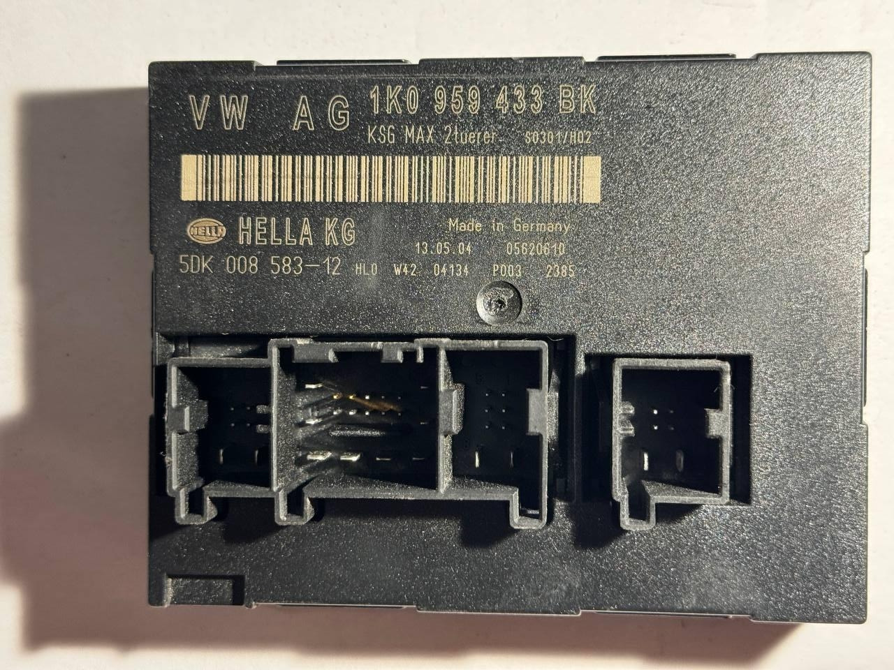 Електронний блок керування Volkswagen Hella 1K0 959 433 BK / 1K0959433BK / 5DK 008-583-12 / 5DK00858312