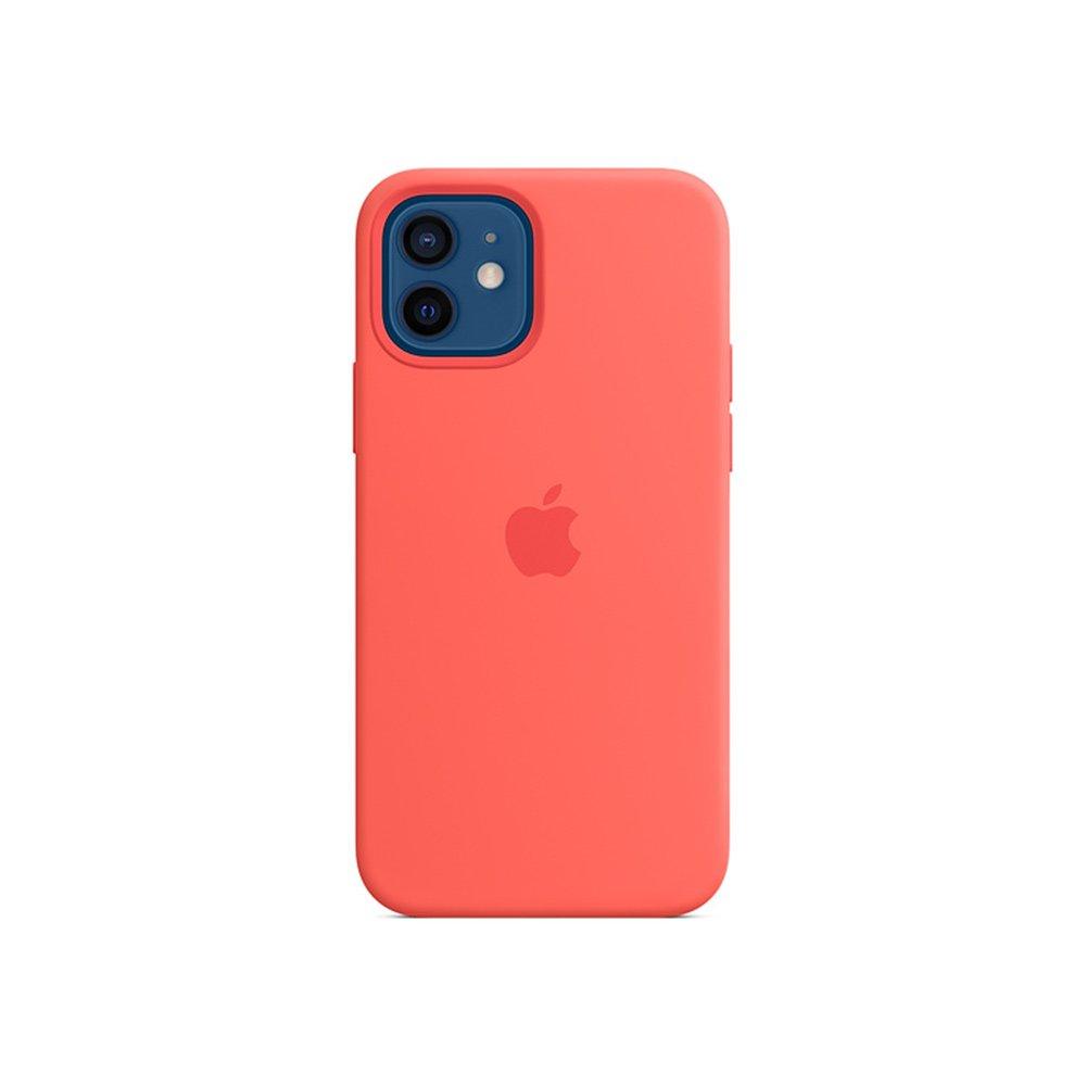 Чохол Silicone Case Full Size (AA) для iPhone 12 Pro Max персиковий - Peach, фото 1