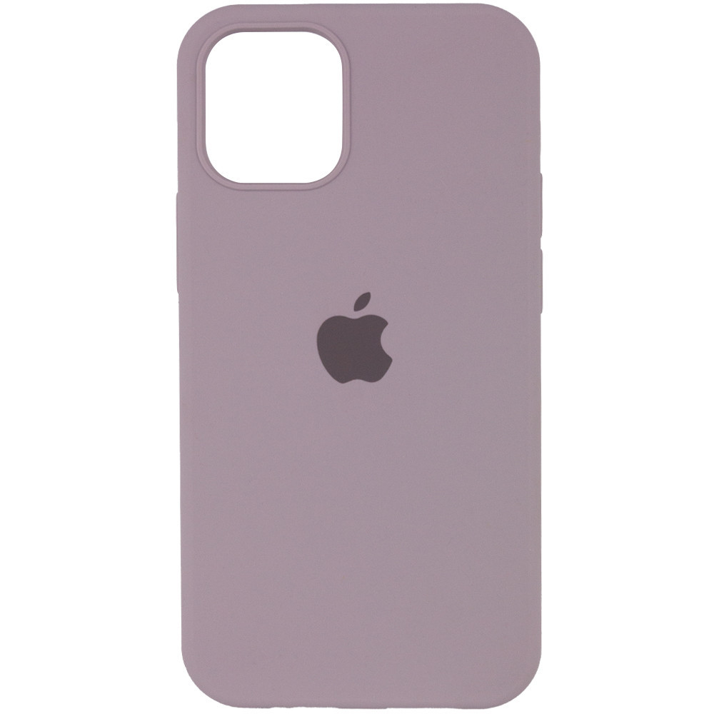 Чохол Silicone Case Full Size (AA) для iPhone 12 Pro Max сиренево-фіолетовий - Lilac Purple, фото 1