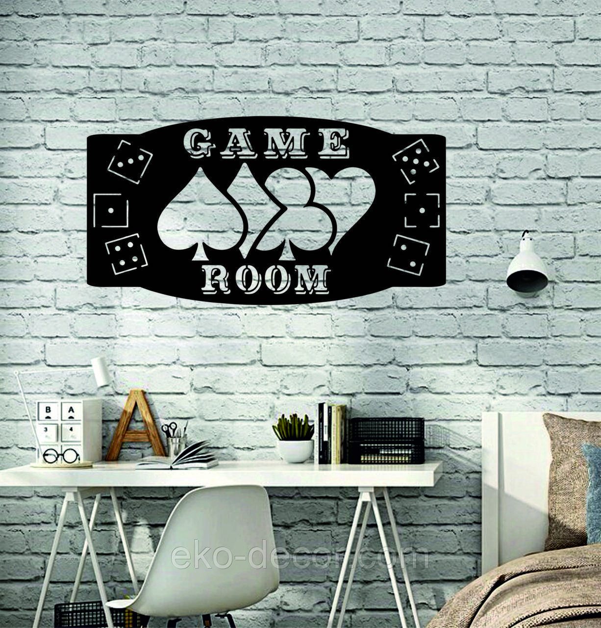 Декоративне настінне Панно «Ігрова кімната», Декор на стіну, фото 1