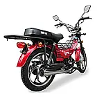 Мопед Musstang Delta MT110-1 Мустанг дельта 110 Чорний, фото 8