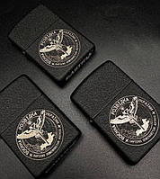 Запальничка Zippo з емблемою ГУР, для розвідників! Супер якість та гарантія 10 років. Лазерне гравіювання будь якого напису.