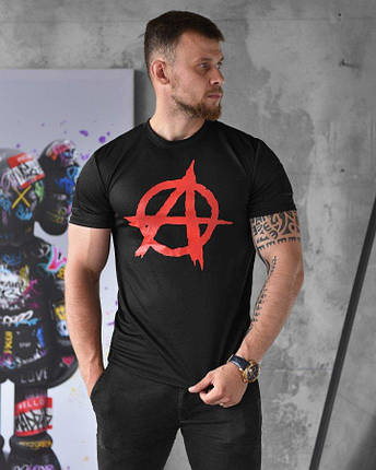 Футболка anarchy black ВТ1098, фото 1