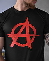 Футболка anarchy black ВТ1098, фото 4