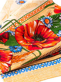 Рушник лляний Мак-колосок 75х33 см (Вишиті рушники)