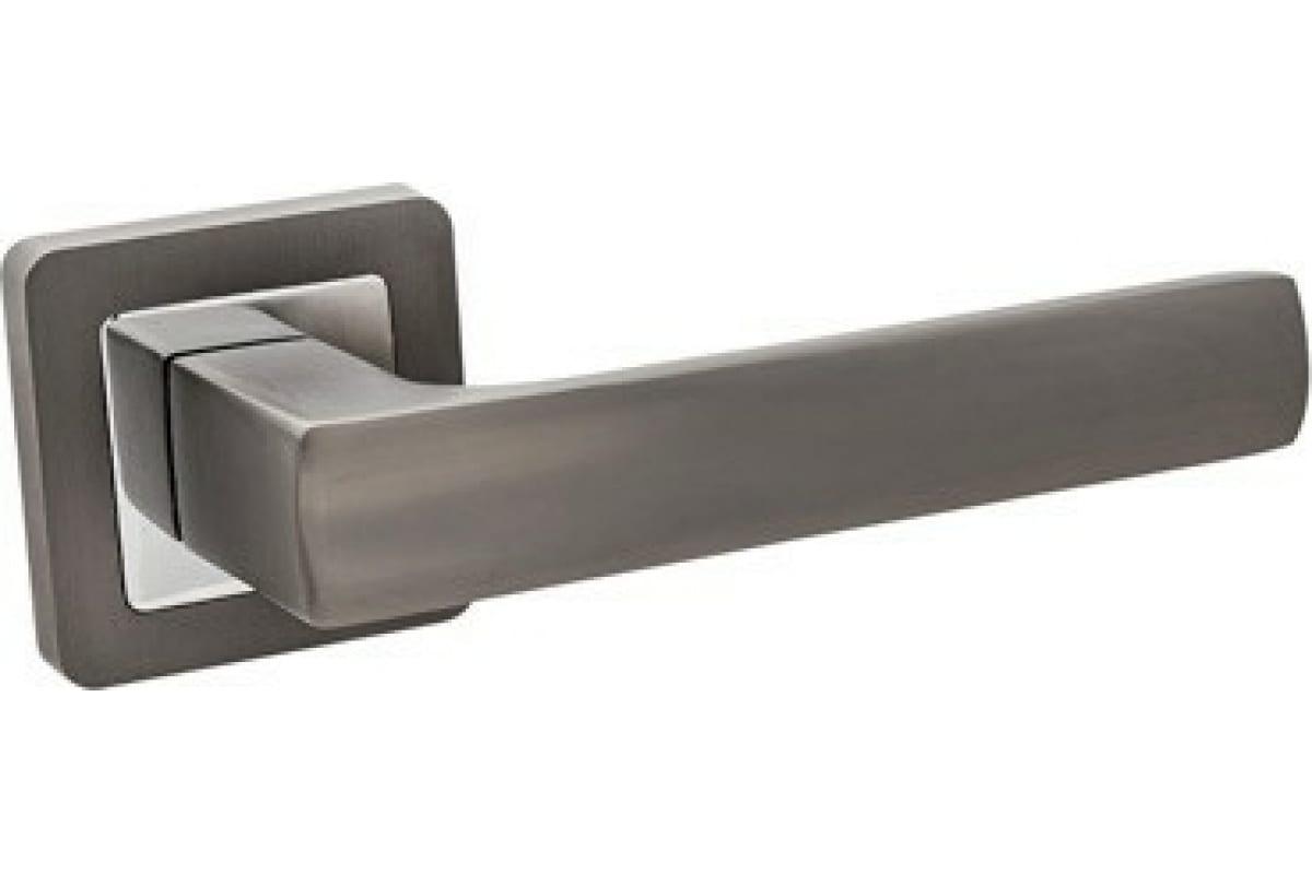 Ручки дверні роздільні Code Deco H-22110-A-GRF графіт, фото 1