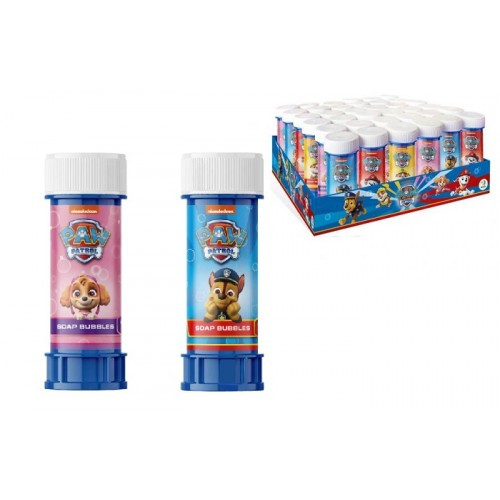 Мильні бульбашки 60 мл ТМ dodo 200179 Щенячий патруль 36 шт. в дисплеї