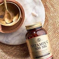 Аскорбінова кислота Вітамін C 500 мг, 100 капсул солгар