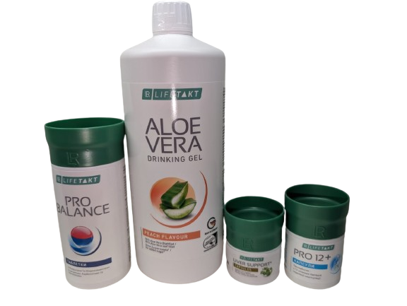 Для метаболізму: Liver Support, Про12 плюс, Пробаланс, Алое Персик
