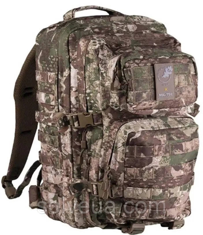 Тактичний рюкзак Mil-Tec 14002266 US Assault Pack Large 36 л Phantomleaf solve, фото 1