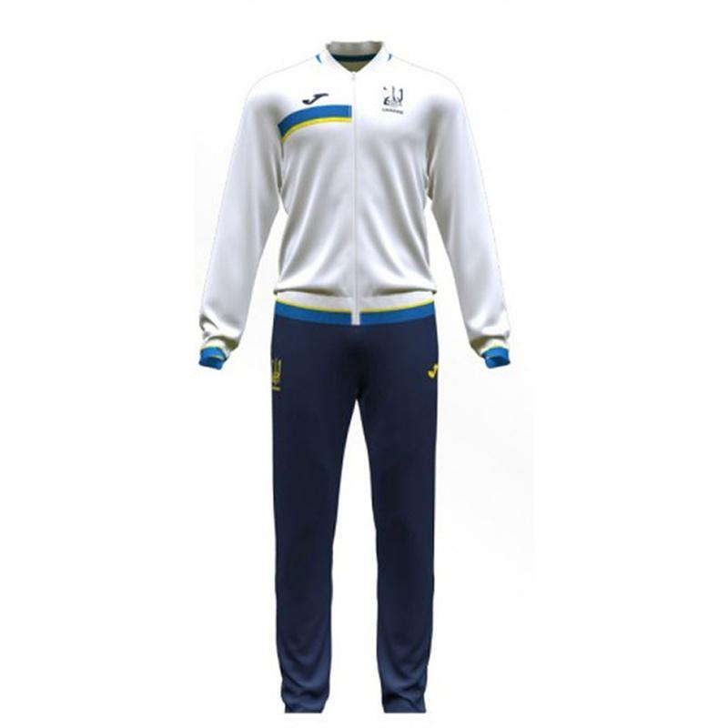Чоловічий спортивний костюм Joma UKRAINE 2021 білий S AT101345A203 S