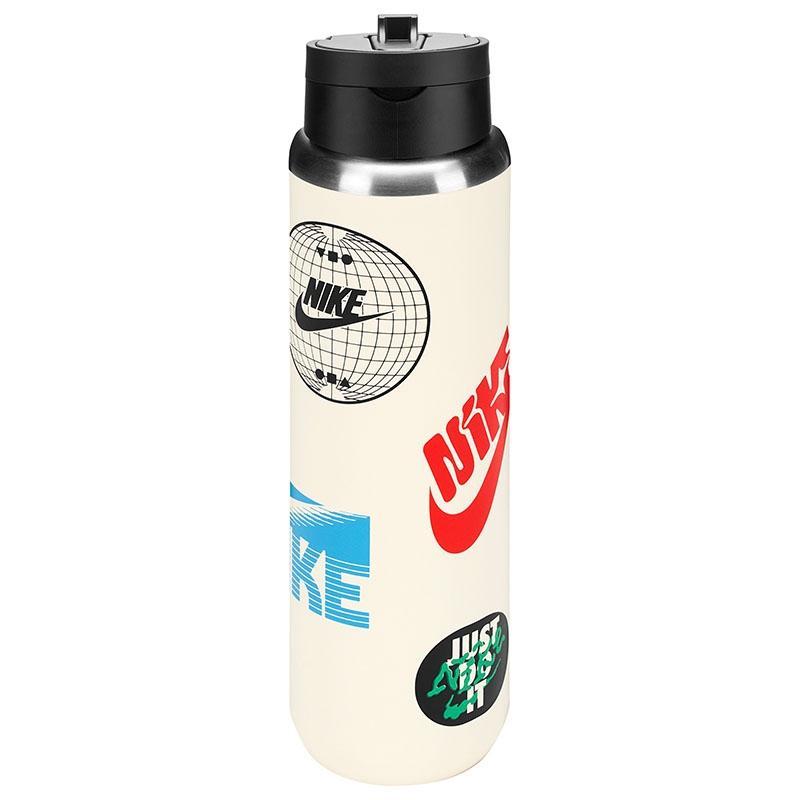 Пляшка Nike SS RECHARGE STRAW BOTTLE 24 OZ білий Уні 709 мл N.100.9697.133.24