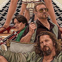 Плакат "Большой Лебовски, The Big Lebowski (1998)", 60×40см, фото 2