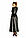 Еротична Жіноча Сукня Noir Handmade F128C Powerwetlook gown coat Чорний M (SX0014), фото 4