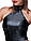 Еротична Жіноча Сукня Noir Handmade F160 Powerwetlook pencil dress Чорний L (SX0037), фото 4
