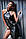 Еротична Жіноча Сукня Noir Handmade F160 Powerwetlook pencil dress Чорний XL (SX0038), фото 3