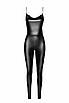 Комбінезон Noir Handmade F306 Mirage, S, під латекс, з доступом, відкрита спина, знімний декор, фото 5
