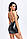 Еротична Жіноча Сукня Noir Handmade F307 Mirage mini dress XL Чорний (SX0282), фото 3