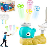 Інтерактивна дитяча іграшка літаюча тарілка фрісбі AN-925 Small Whale, фото 7