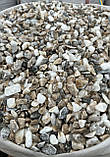 Галька мармурова "Білі Карпати" для клумб та ландшафтного дизайну (ціна за 1 кг від 1 тони), фото 8