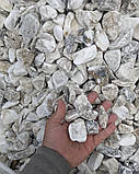 Галька мармурова "Білі Карпати" для клумб та ландшафтного дизайну (ціна за 1 кг від 1 тони), фото 4