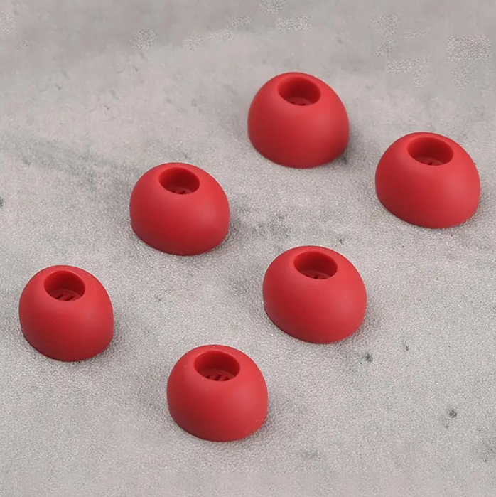 Оригінальні амбушури Huawei FreeBuds 6i 5i 4i 3i Xiaomi Air 2 Pro OPPO Enco X2 Honor Earbuds X3 Колір Червоний, фото 1