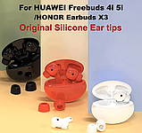 Оригінальні амбушури Huawei FreeBuds 6i 5i 4i 3i Xiaomi Air 2 Pro OPPO Enco X2 Honor Earbuds X3 Колір Червоний, фото 10