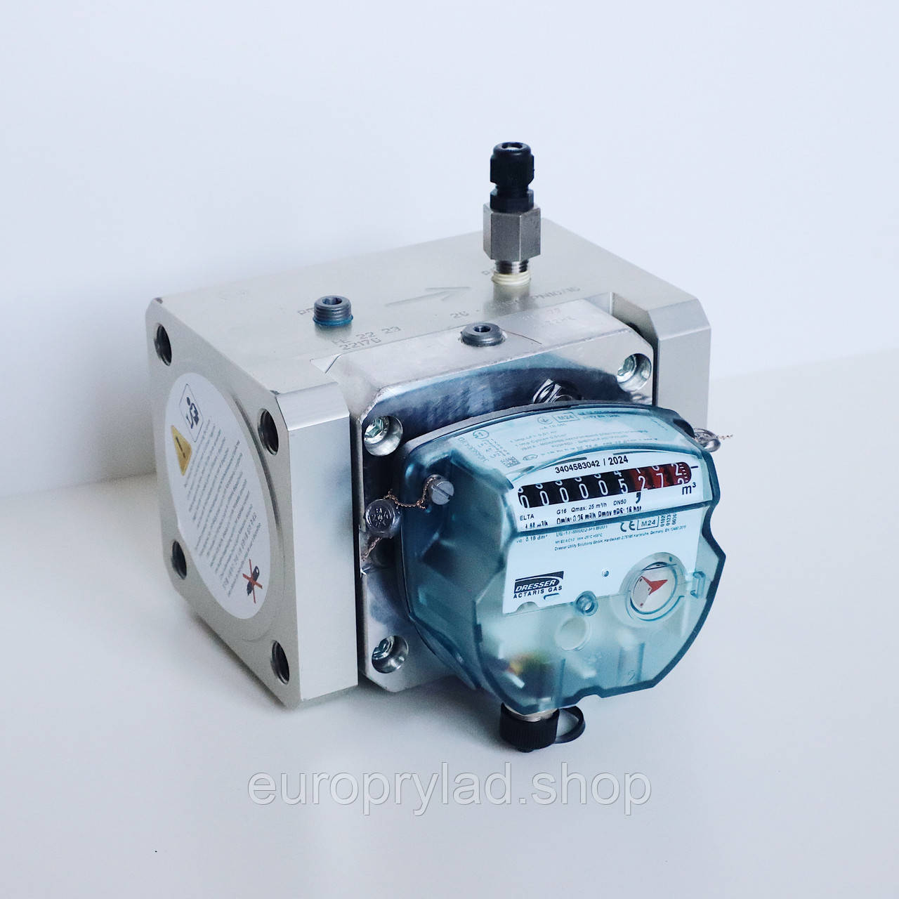 Лічильник газу роторний Delta Compact G25 DN50 1:160, фото 1