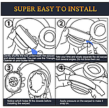 Амбушури earpads JBL Tune 770NC JBL Tune 700BT Tune 710BT Tune 720BT Tune 750BTNC Tune 760NC Колір Білий, фото 5