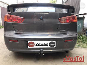 Фаркоп Mitsubishi Lancer 10 (2007-2012)(Фаркоп Мітсубісі Ланцер 10)VasTol