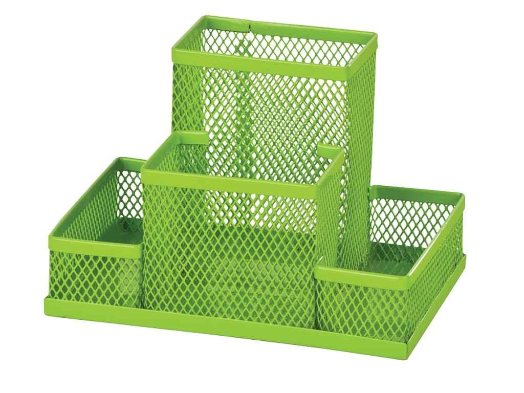 Прибор настільний 150x100x100мм металевий, салатовий ТМ ZiBi BP, фото 1