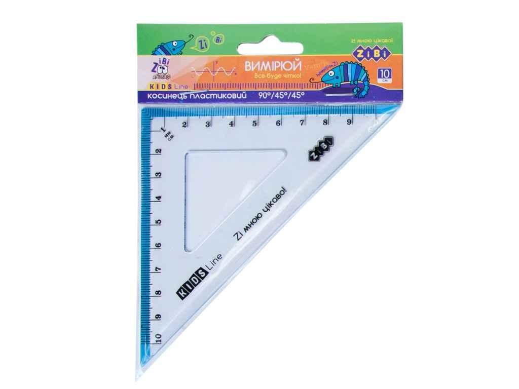 Косинець 10см з блакитною смужкою, блістер ТМ ZiBi BP, фото 1