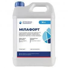 Гербіцид для кукурудзи Мілафорт АХТ 10л (Мілано, Міладар), від злакових бур’янів та дводольних бур'янів