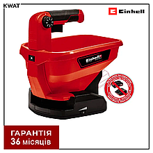 Сівалка розкидач акумуляторна Einhell GE-US 18 Li - Solo Об'єм 3.3 л Без АКБ і ЗП