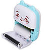 Портативний термопринтер MINI PRINTER Блакитний, фото 5